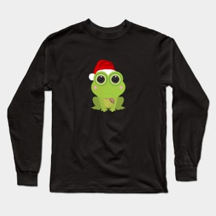 Christmas Frog Long Sleeve T-Shirt